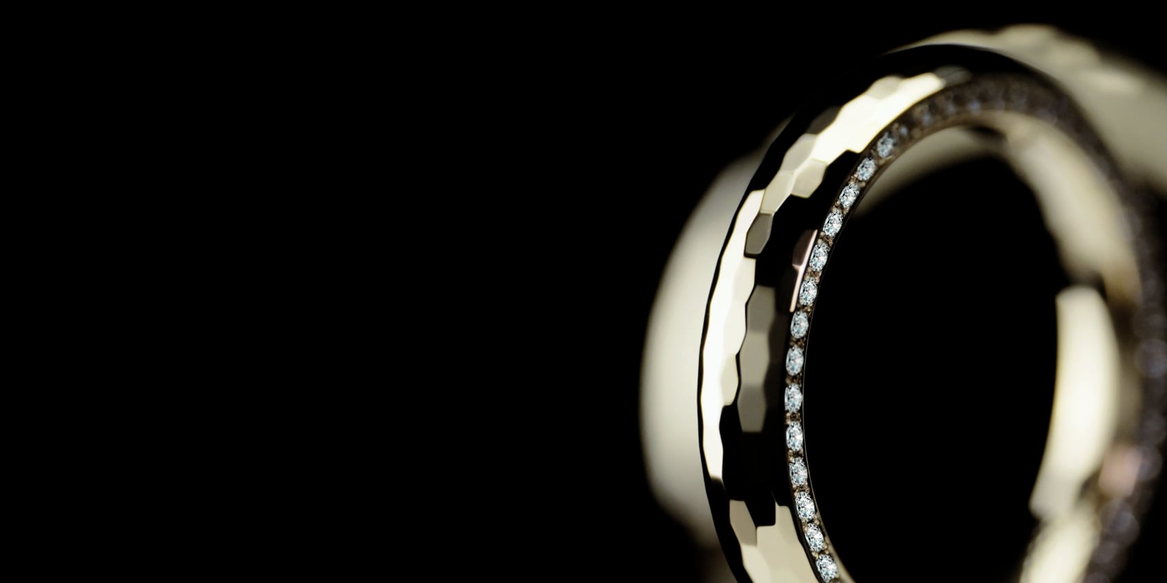 Trouwring met diamanten