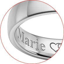 Engraving inside
